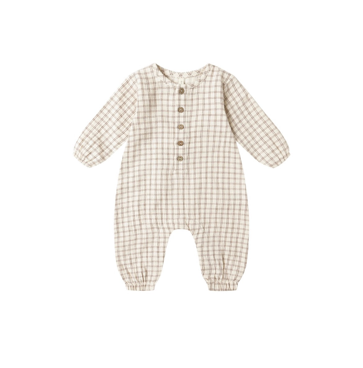 Woven Jumpsuit || Cedar Check