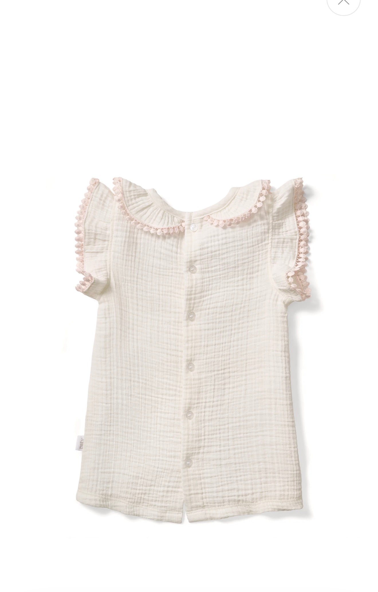 MUSLIN DRESS/DIAPER SET