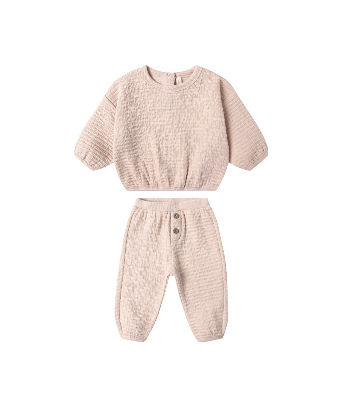 Textured Sweat Set || Antique