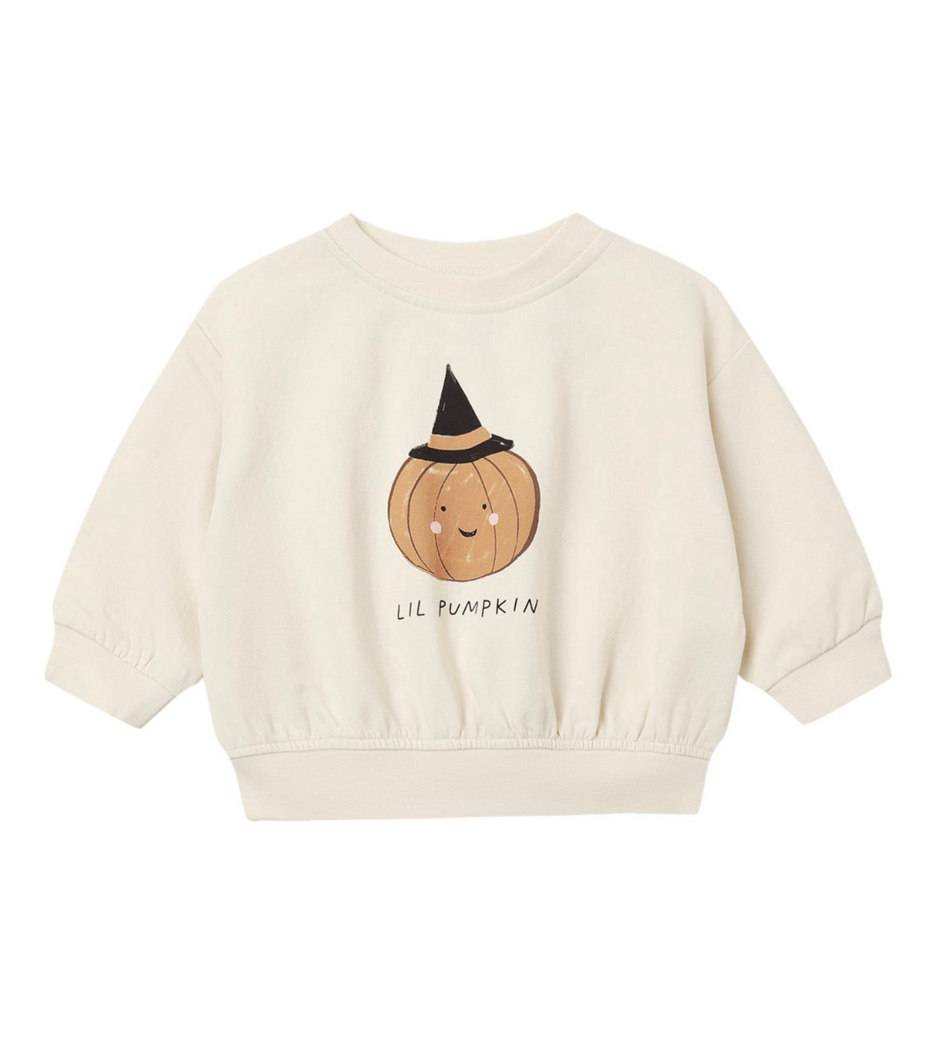 Relaxed Fleece Sweatshirt-Lil Pumpkin