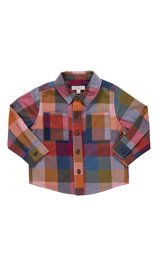 Boys Jack Shirt - Harvest Check