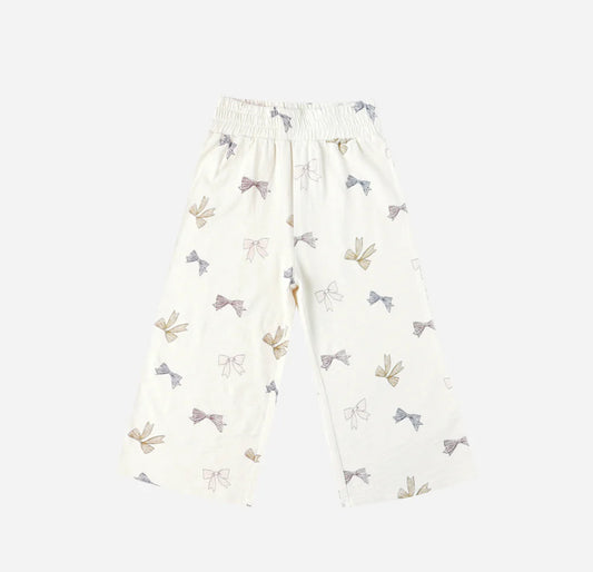 WIDE LEG PANT || BOWS