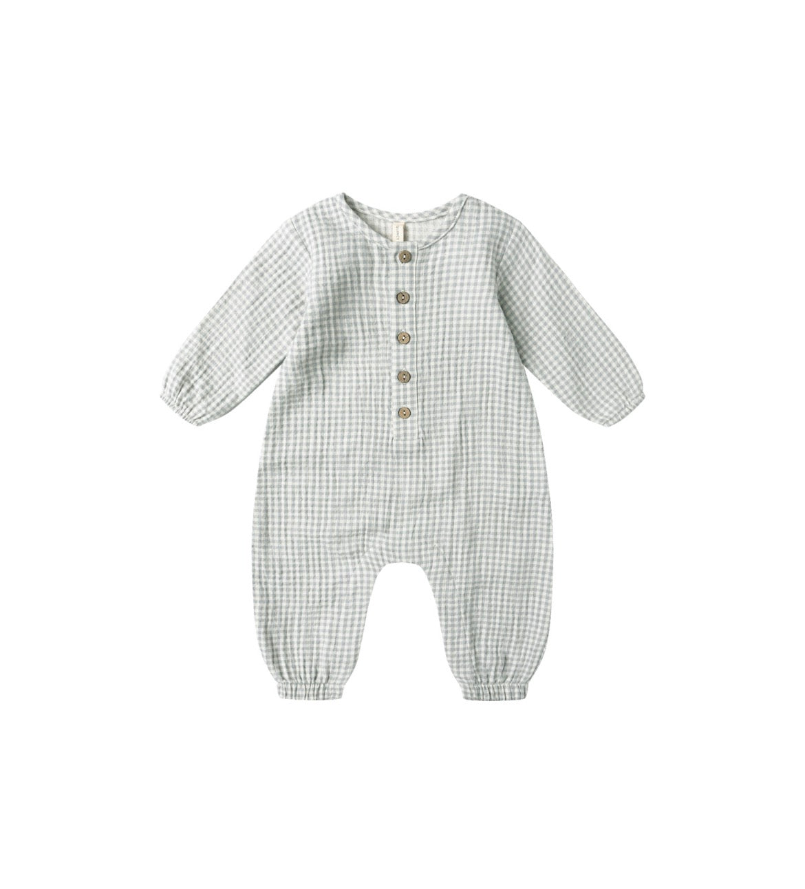 Woven Jumpsuit || Blue Gingham