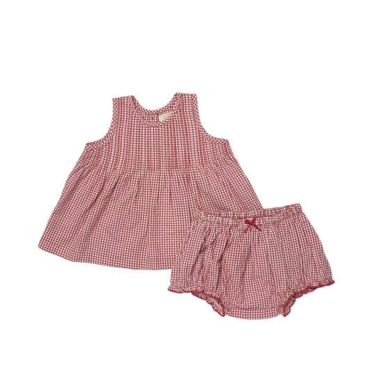Baby Girls Jaipur 2-piece Set - Red Gingham