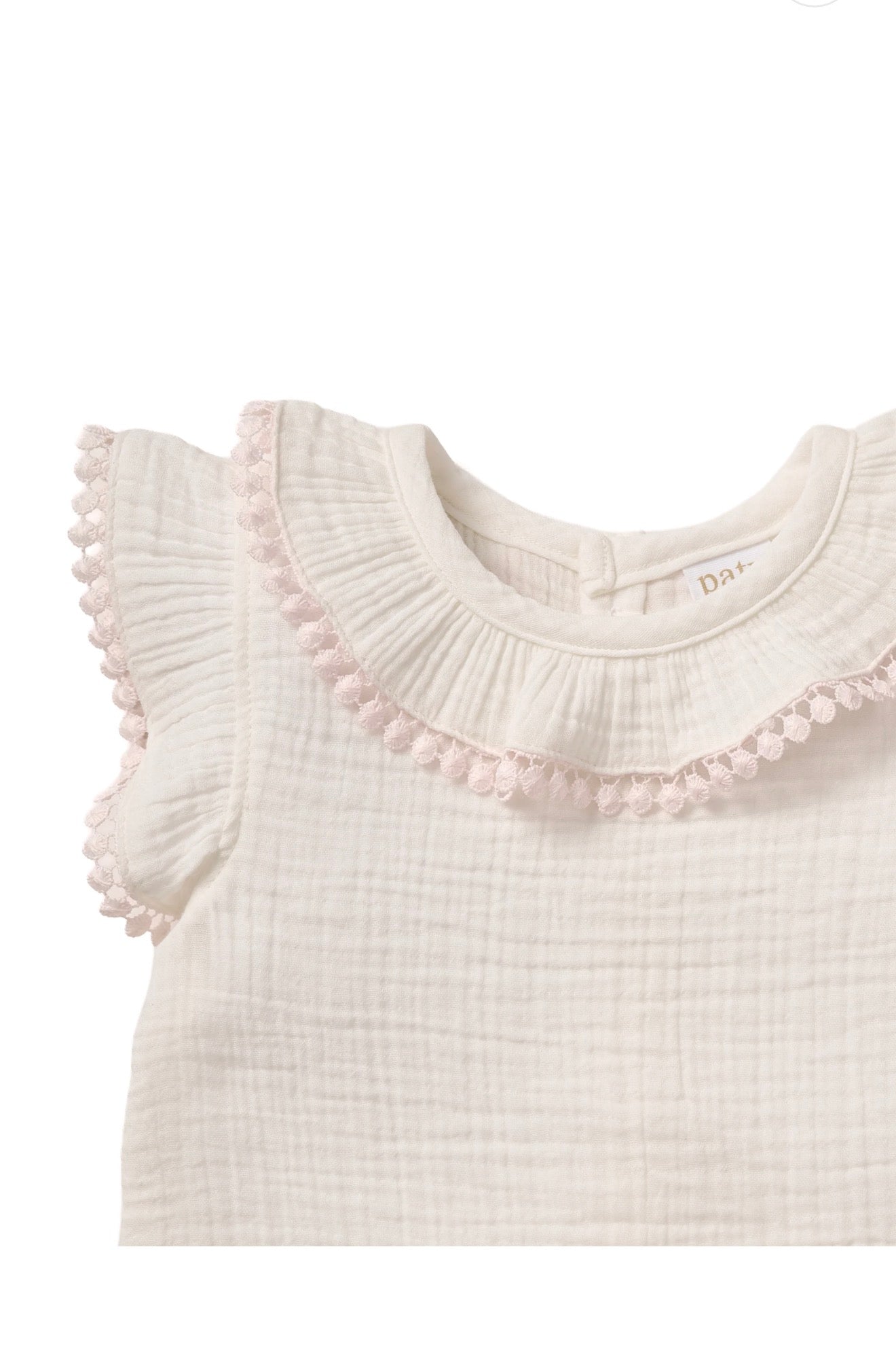 MUSLIN DRESS/DIAPER SET