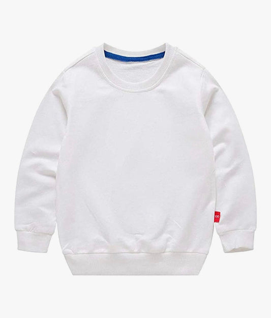 White Thin Sweatshirt
