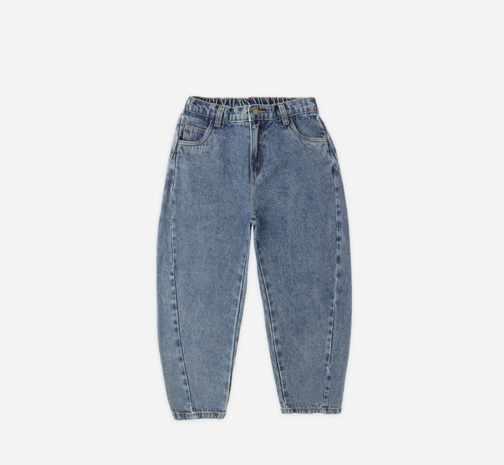 BARREL PANT || INDIGO DENIM