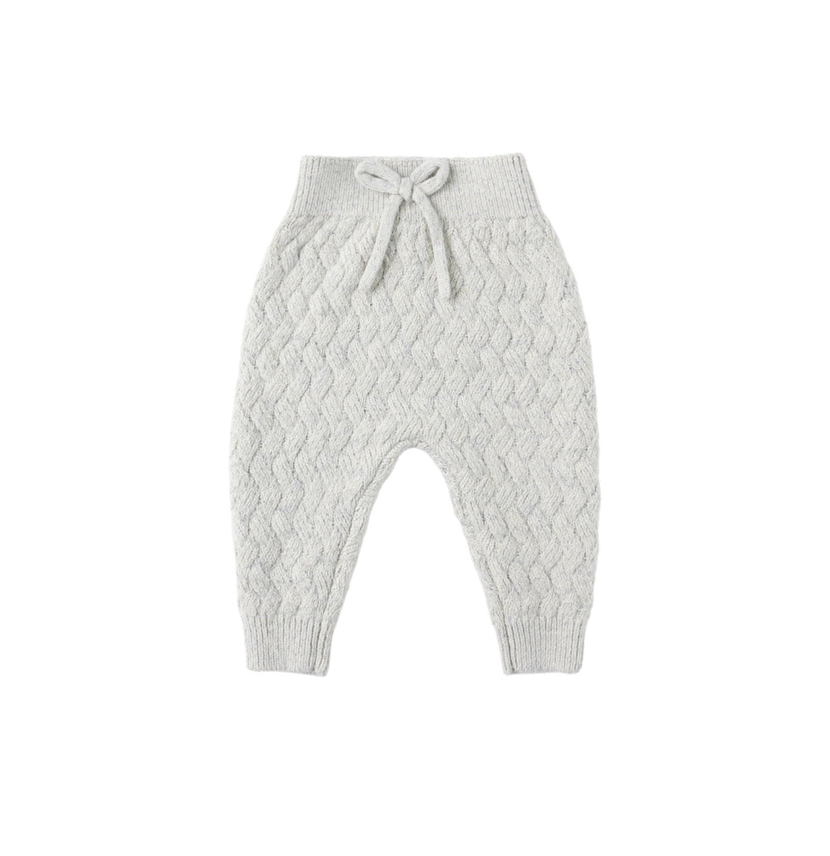 Knit Pant || Heathered Blue