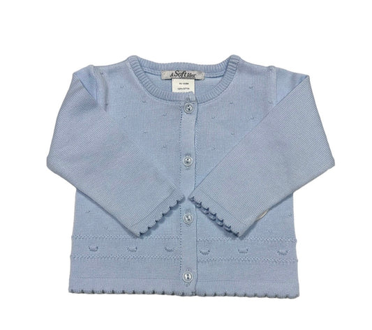 Round Neck Baby Cardigan