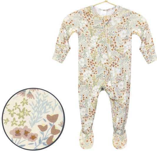 Lou Lou and Co Pearl Zipper Footie