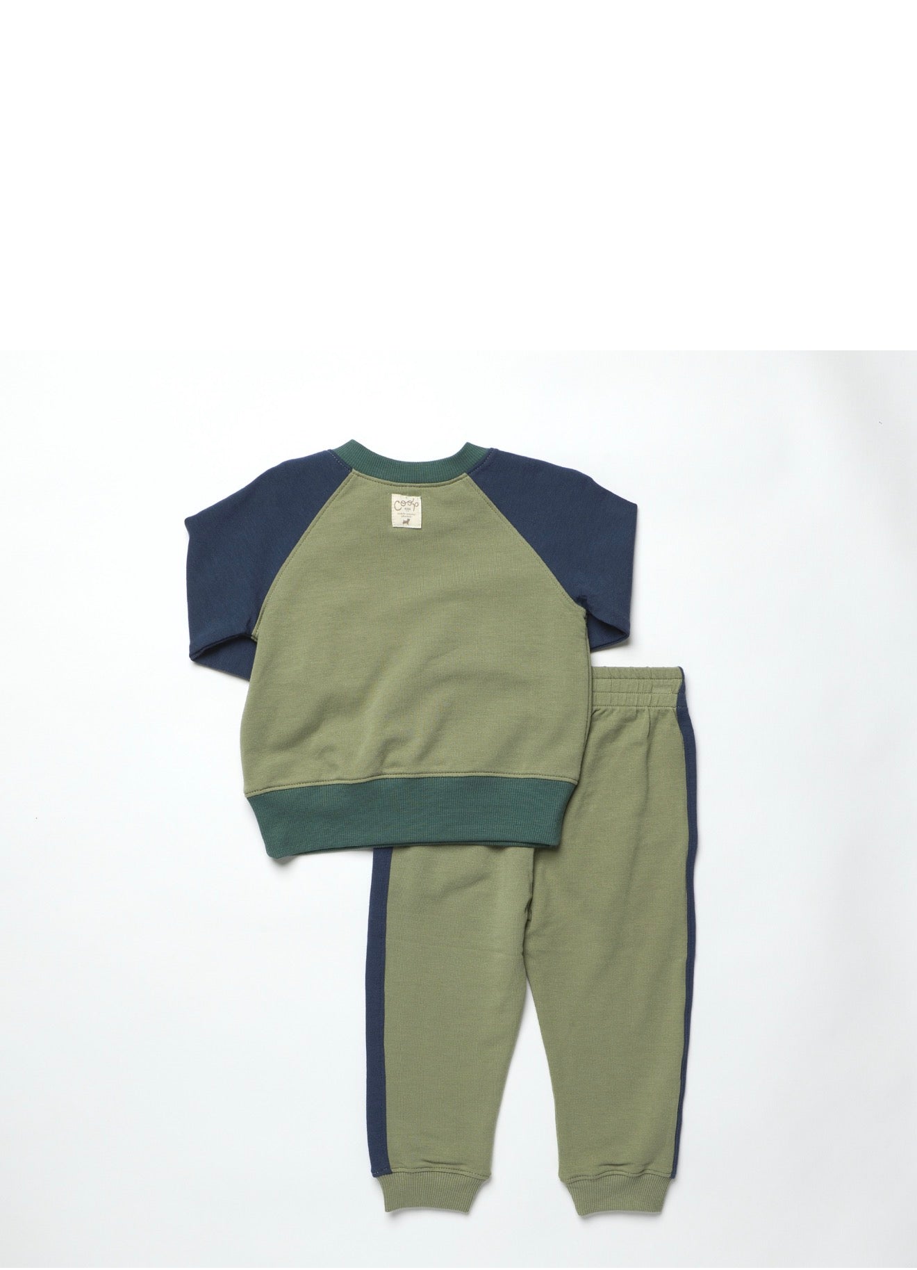 Baby Puzzle Jogger Set-Green Color Blick