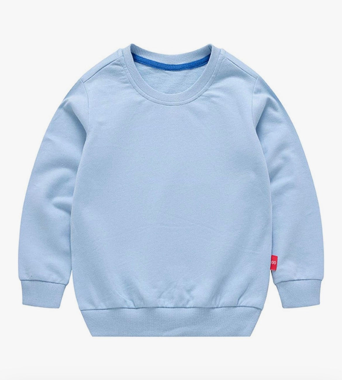 Light Blue Thin Sweatshirt