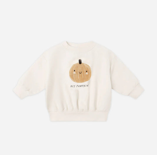 Relaxed Fleece Sweatshirt - Pumpkin