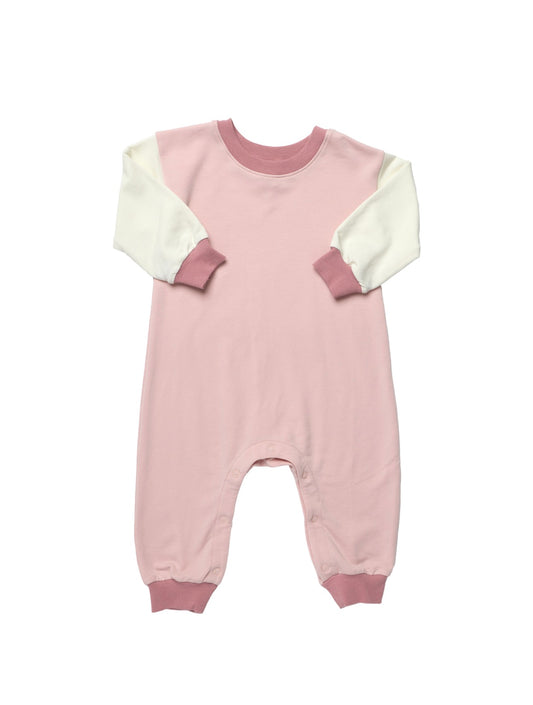 Baby Runaround Jumpsuit - Pink Color Block