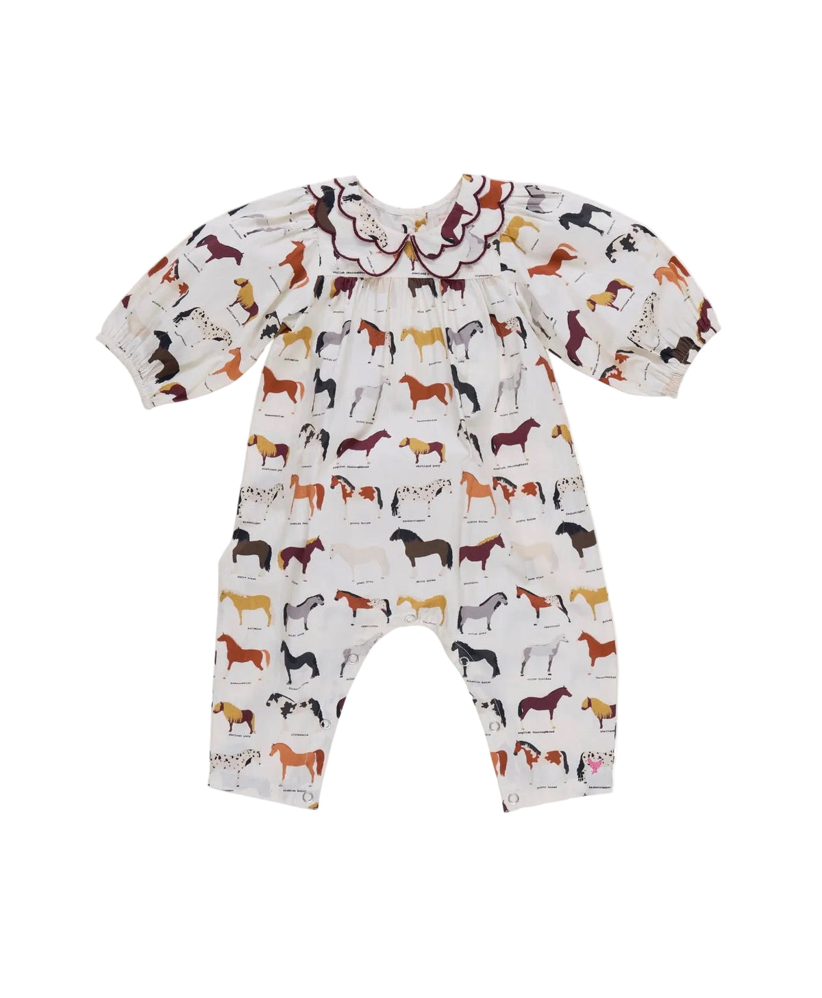 Baby Girls Darcy Jumper-Horse Breeds