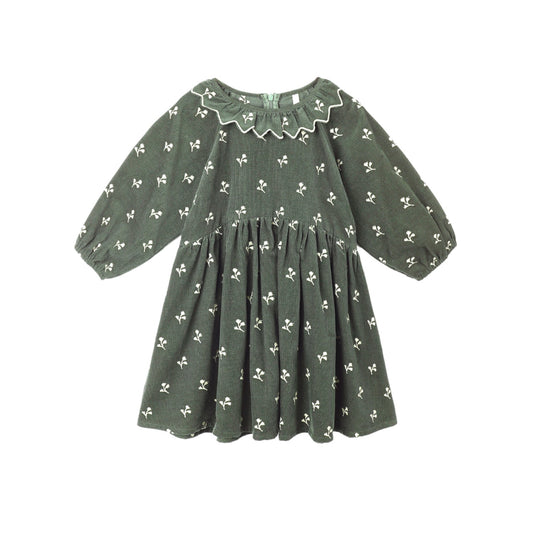 Freya Dress-Blossom Embroidery