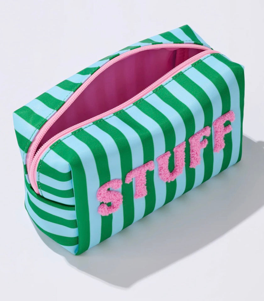 “Stuff” Small Zip Pouch