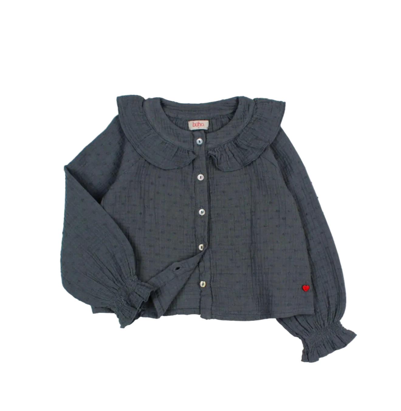 Buho Plumeti Blouse - Whale
