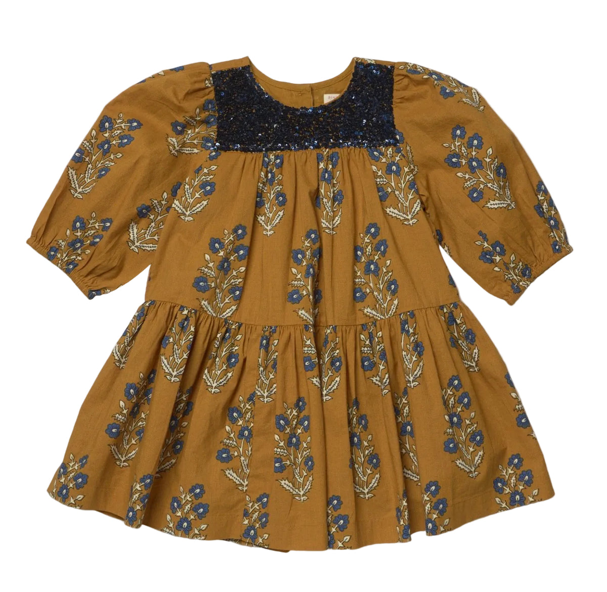 Girls Fiona Dress-Harvest Dewdrop