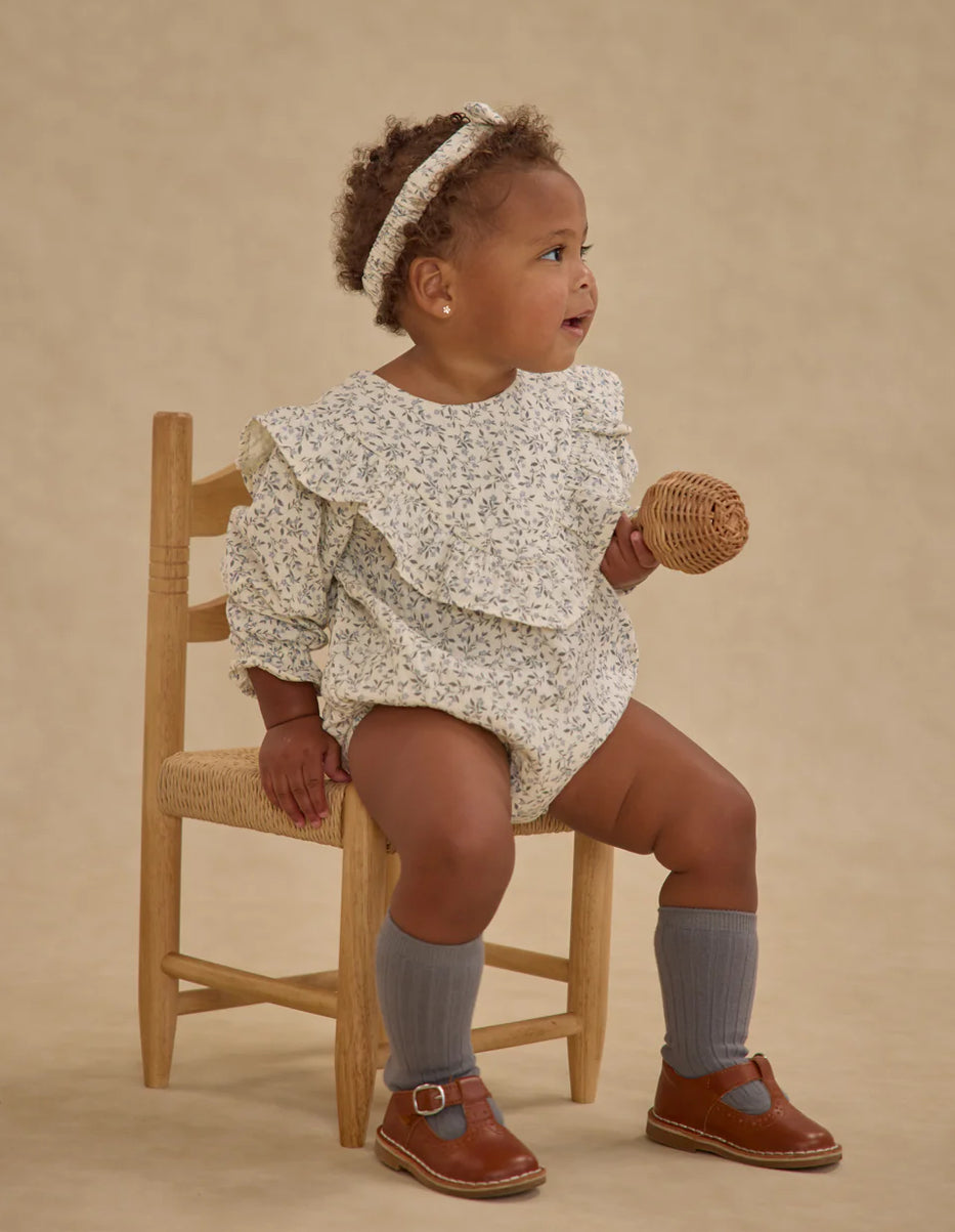 WINNIE ROMPER || BLUE VINES