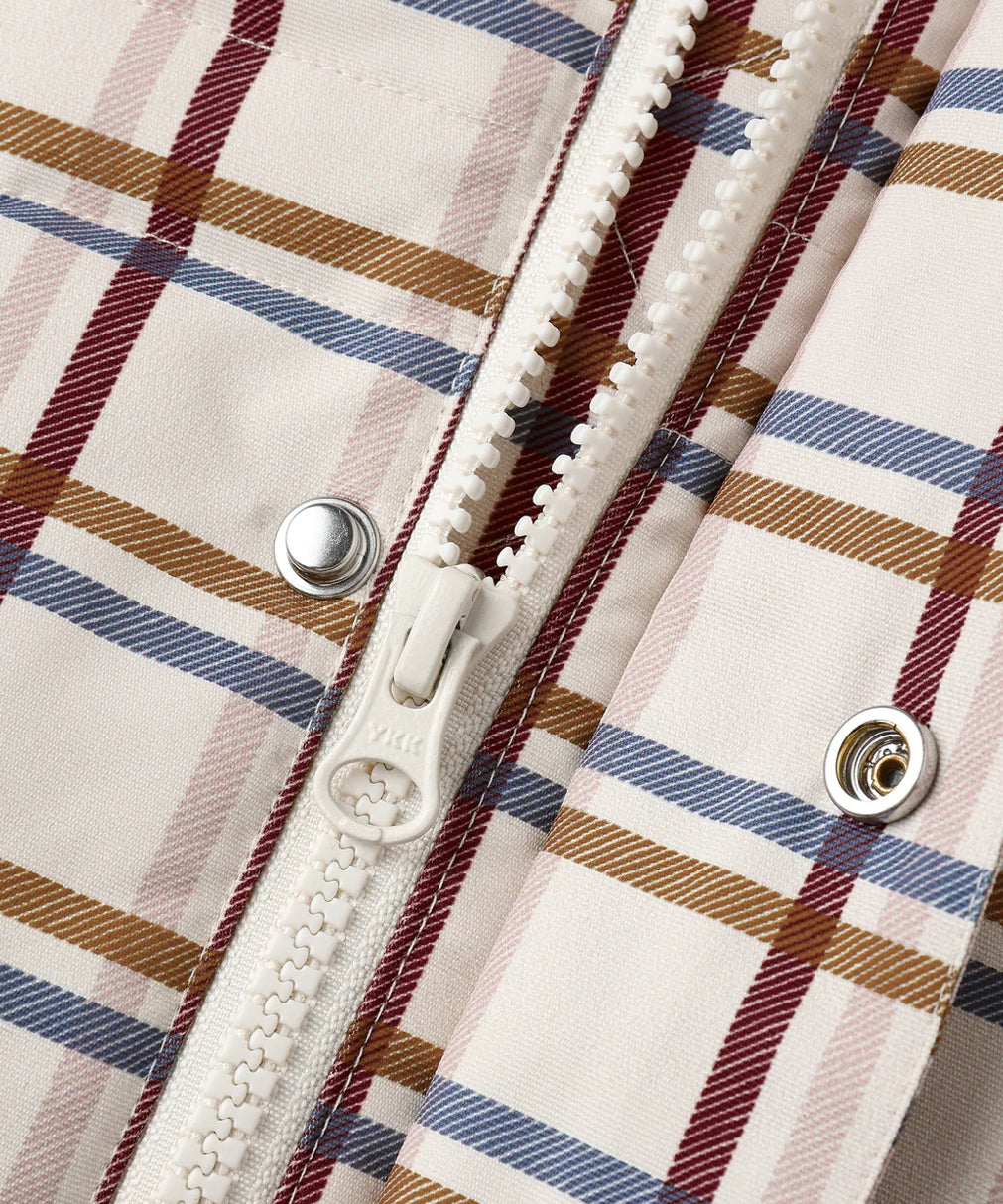 PUFFER JACKET || MULTI-PLAID