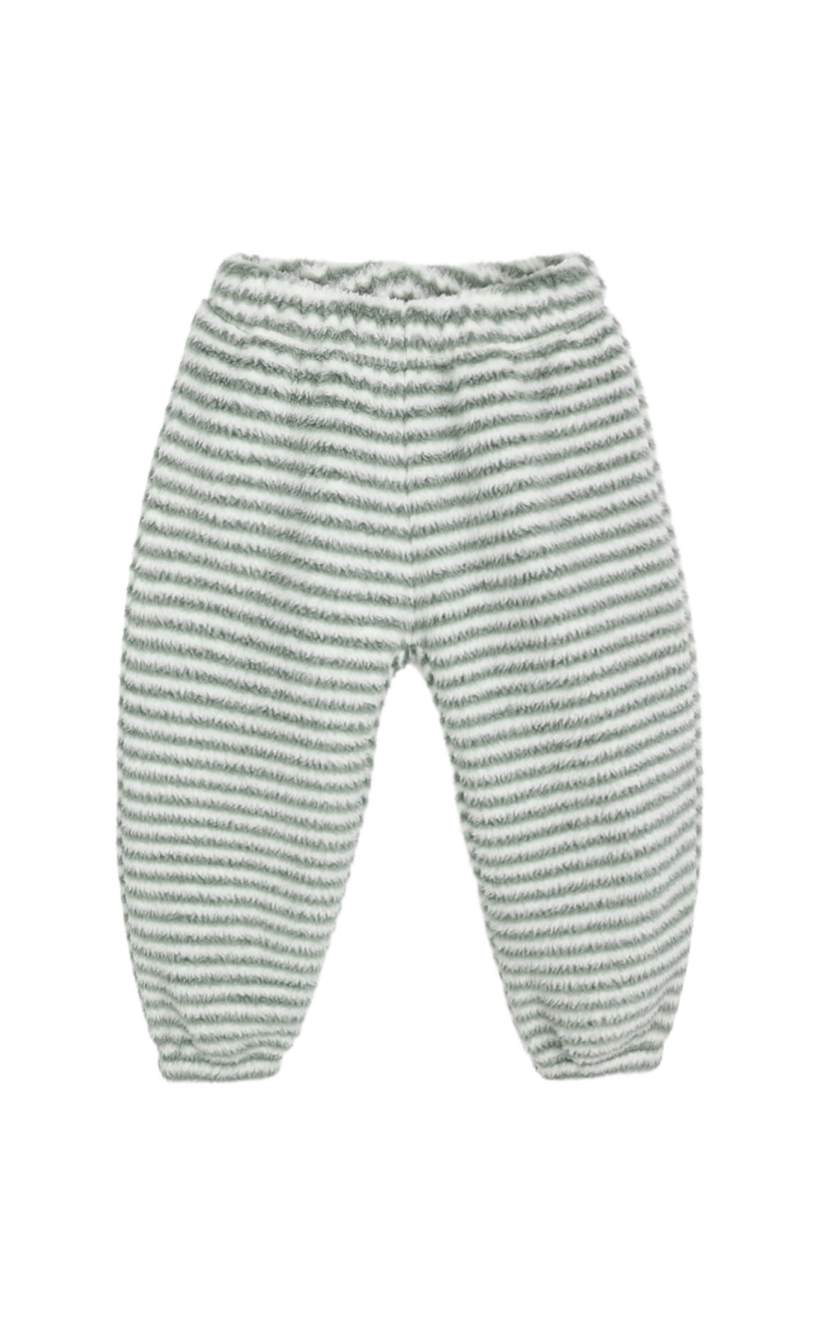 RELAXED SWEATPANT || EVERGREEN STRIPE
