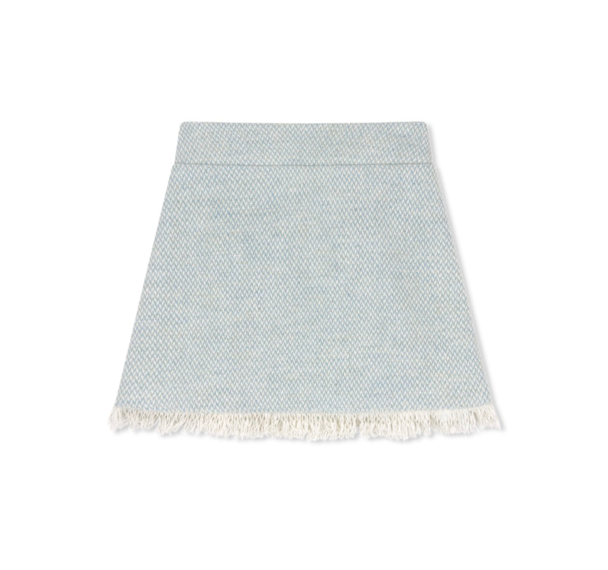 River Tweed Skirt - Light Blue