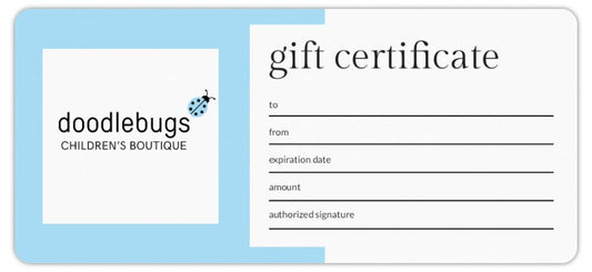 Doodlebugs Gift Card