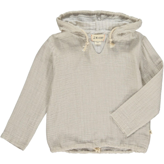 ST.IVES Gauze hooded top