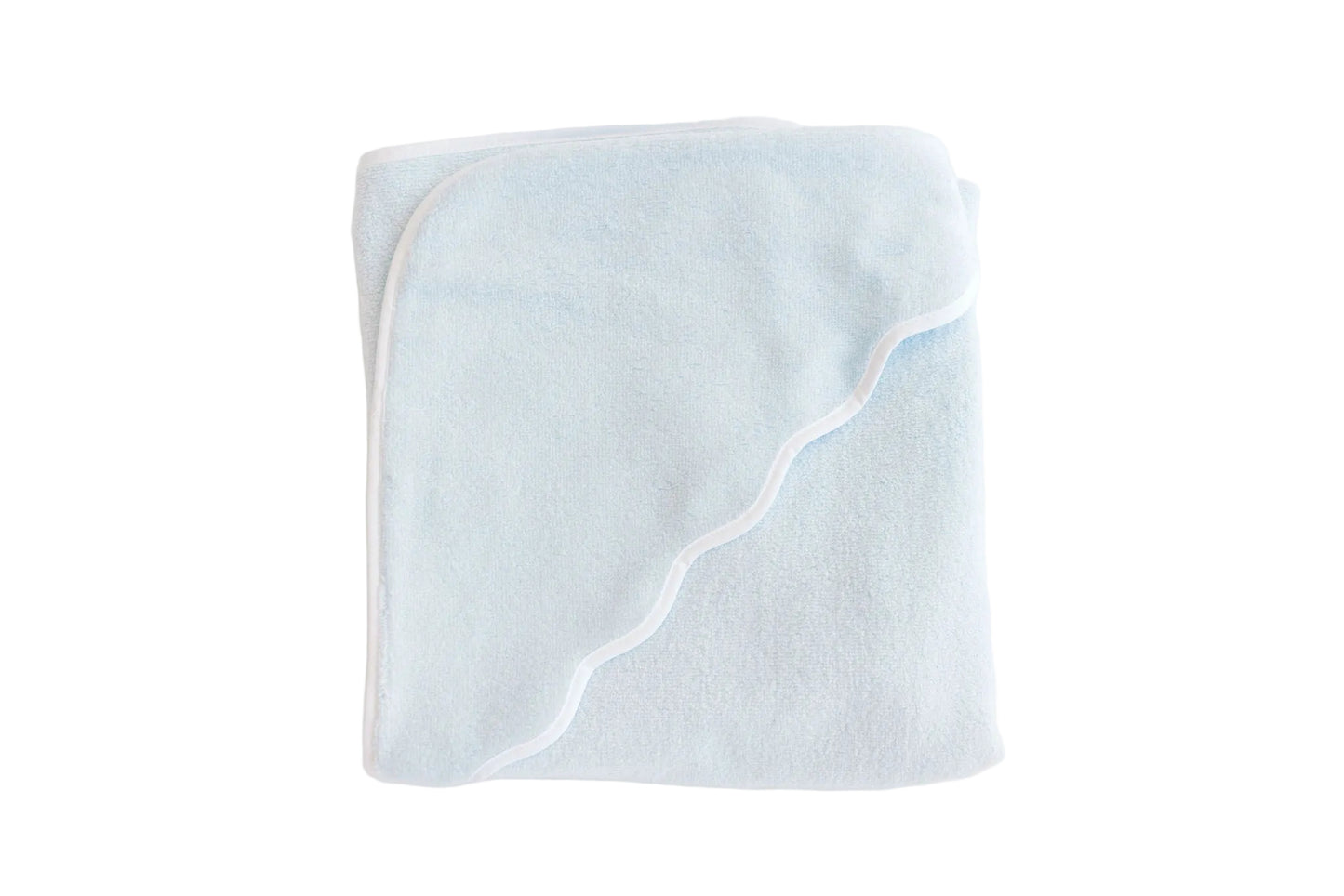 Terry Tots Hooded Towel - Blue Terry