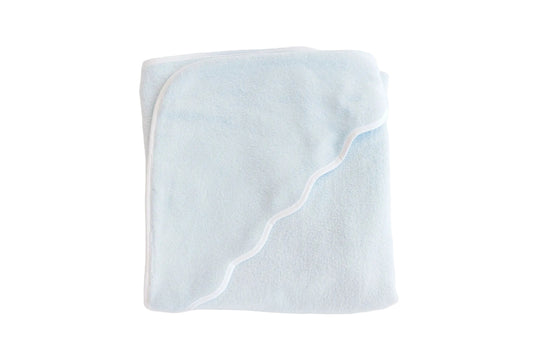 Terry Tots Hooded Towel - Blue Terry
