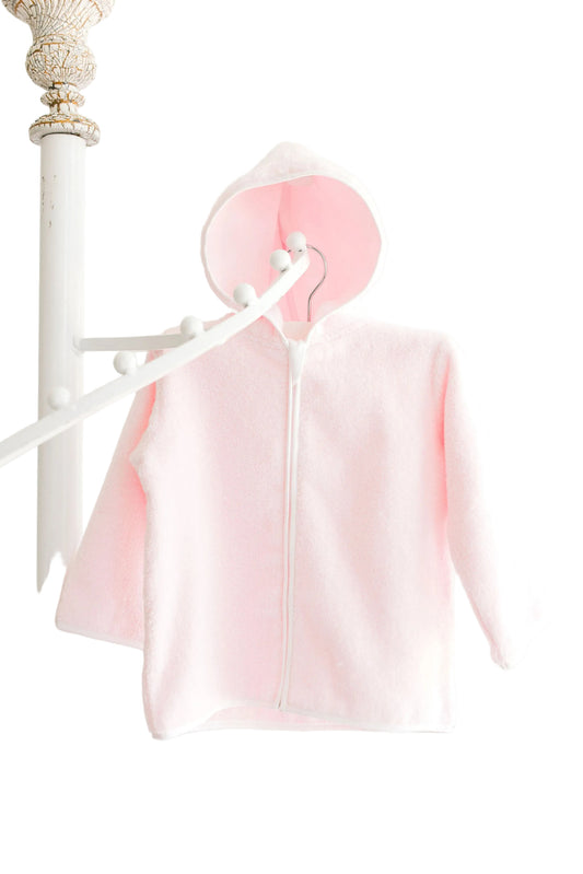 Terry Tots Jacket - Pink Terry