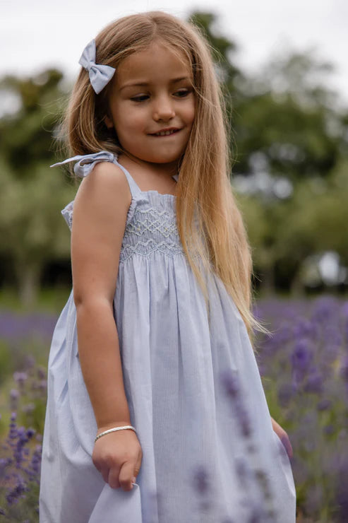 Jamie Kay Organic Cotton Desiree Dress in Petite Check for Girls