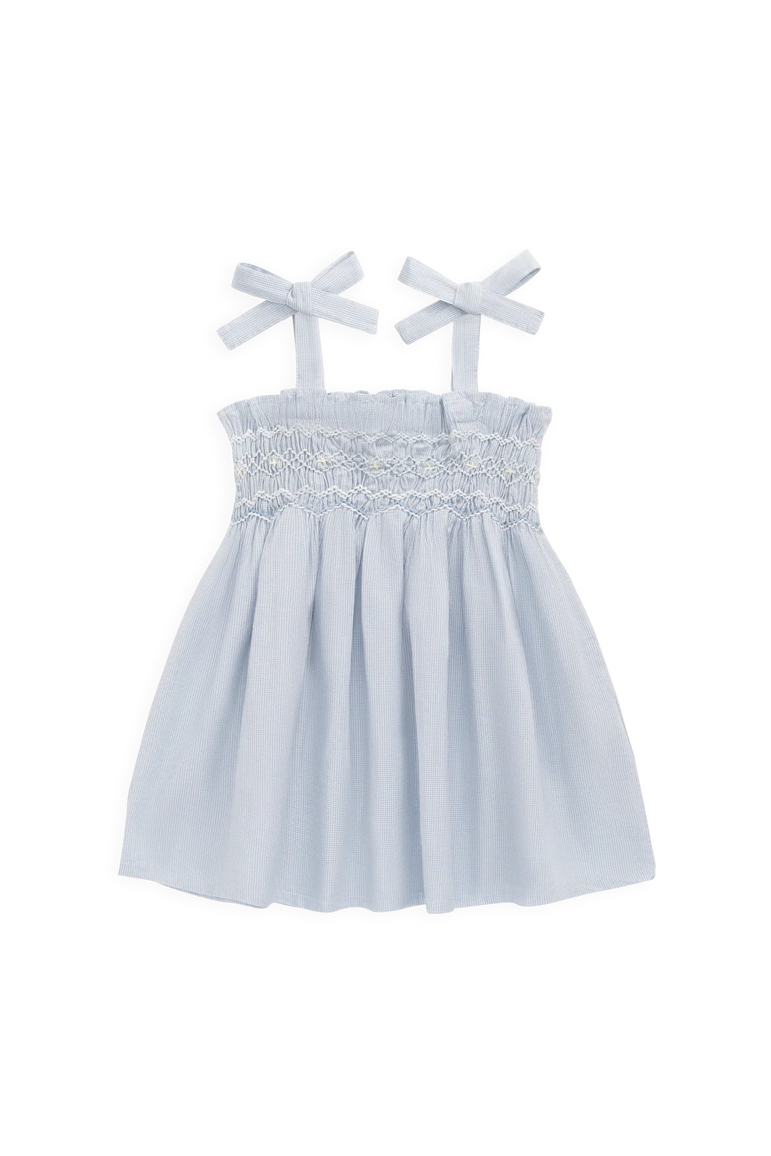 Jamie Kay Organic Cotton Desiree Dress in Petite Check for Girls