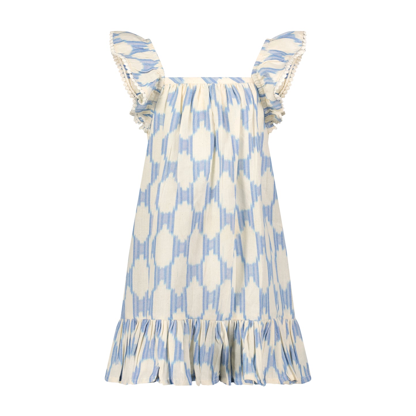 Mini Eva Girls Sky Blue Ikat