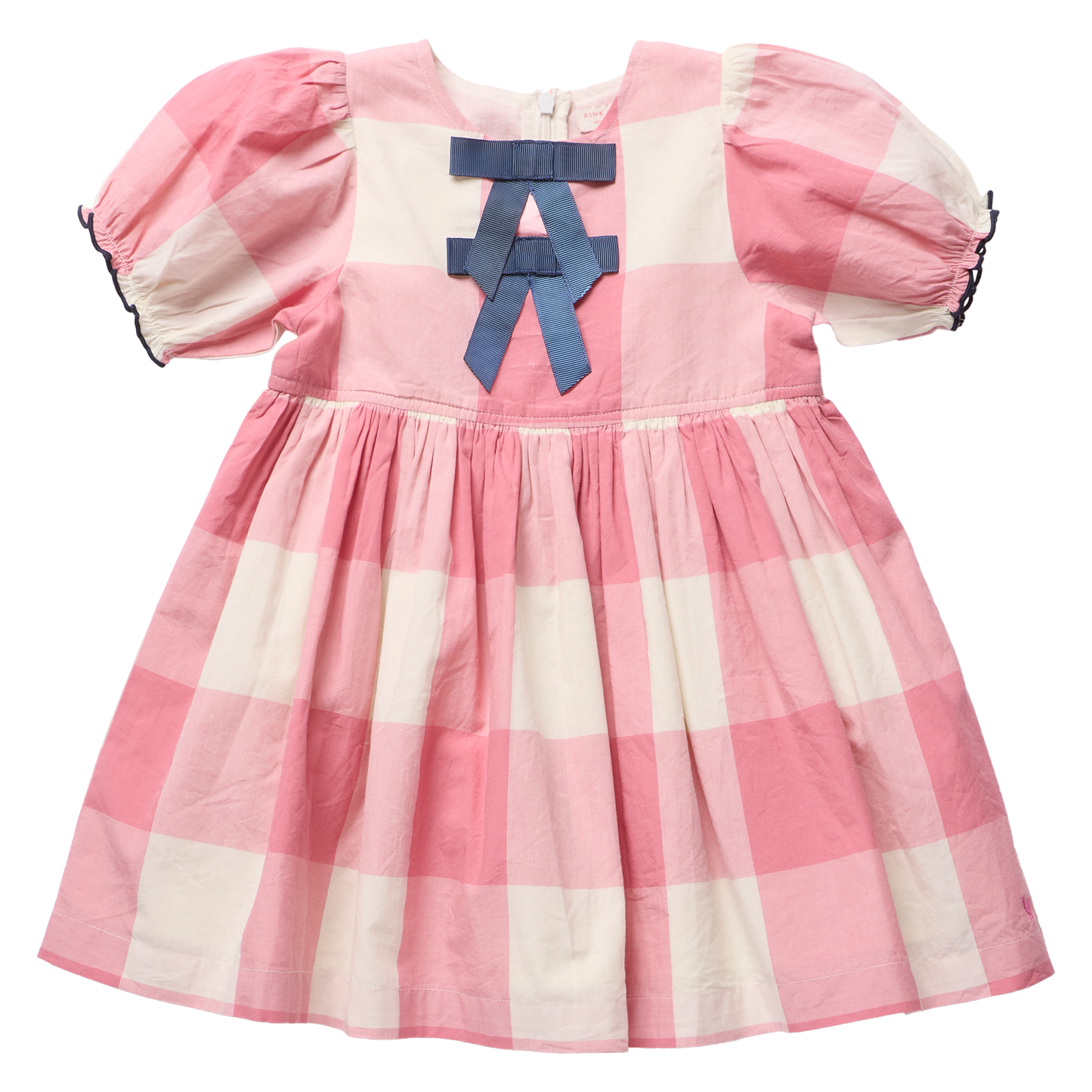 Pink Chicken Girls Hermione Dress - Pink Checks