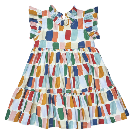 Pink Chicken Girls Jennifer Dress - Fall Paint Swatches