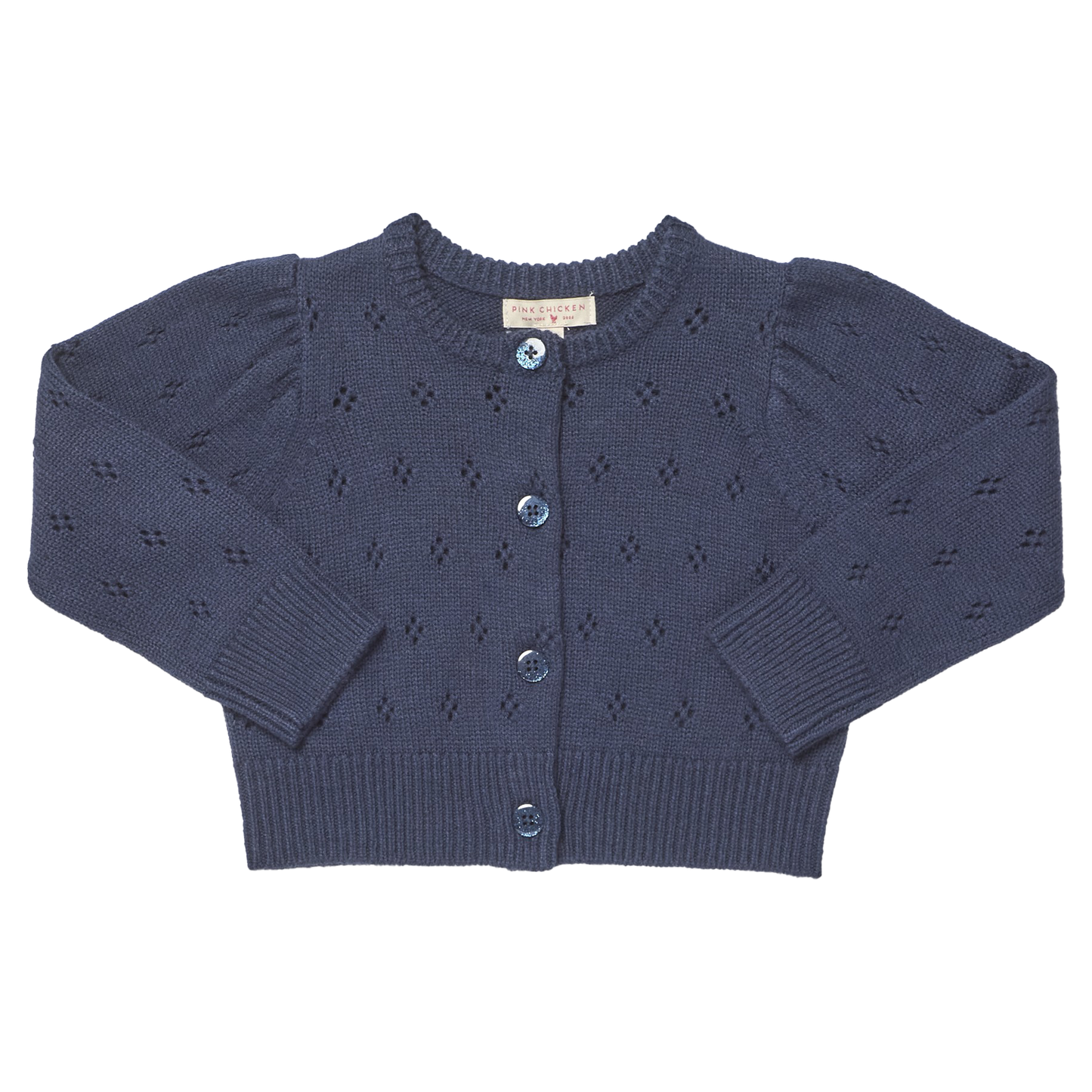 Pink Chicken Girls Connie Sweater - Navy