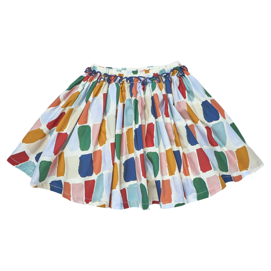 Pink Chicken Girls Gianna Skirt - Fall Paint Swatches