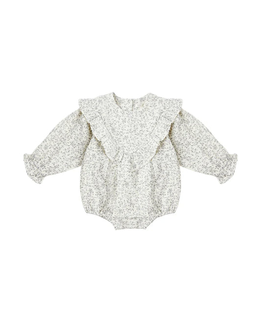 WINNIE ROMPER || BLUE VINES