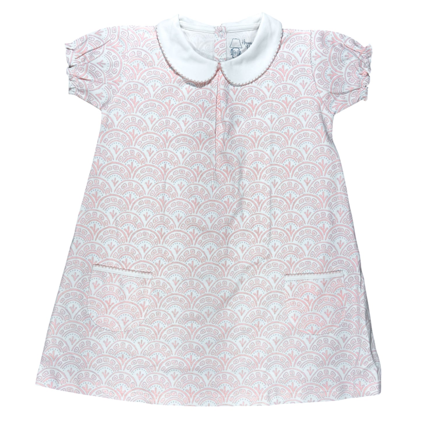 Heyward House Pocket Twirl-Pink Scallop