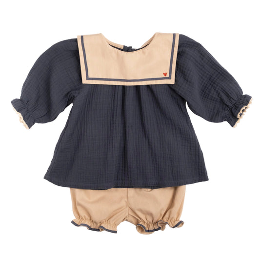 Navy Mariner Belle Set