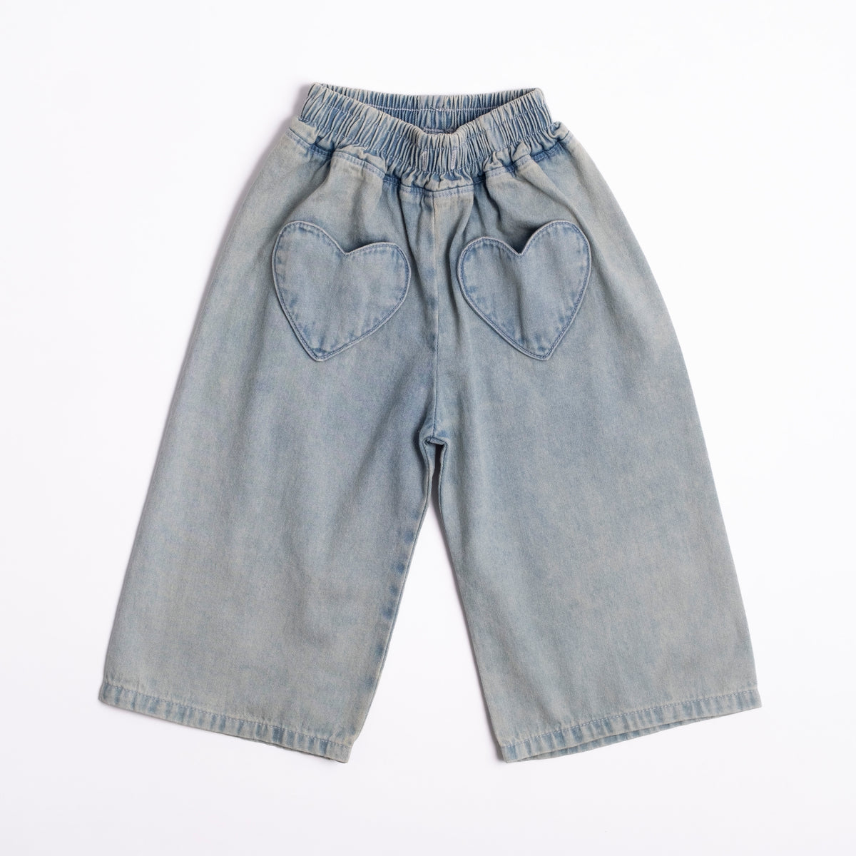 Denim Heart Pocket Pant