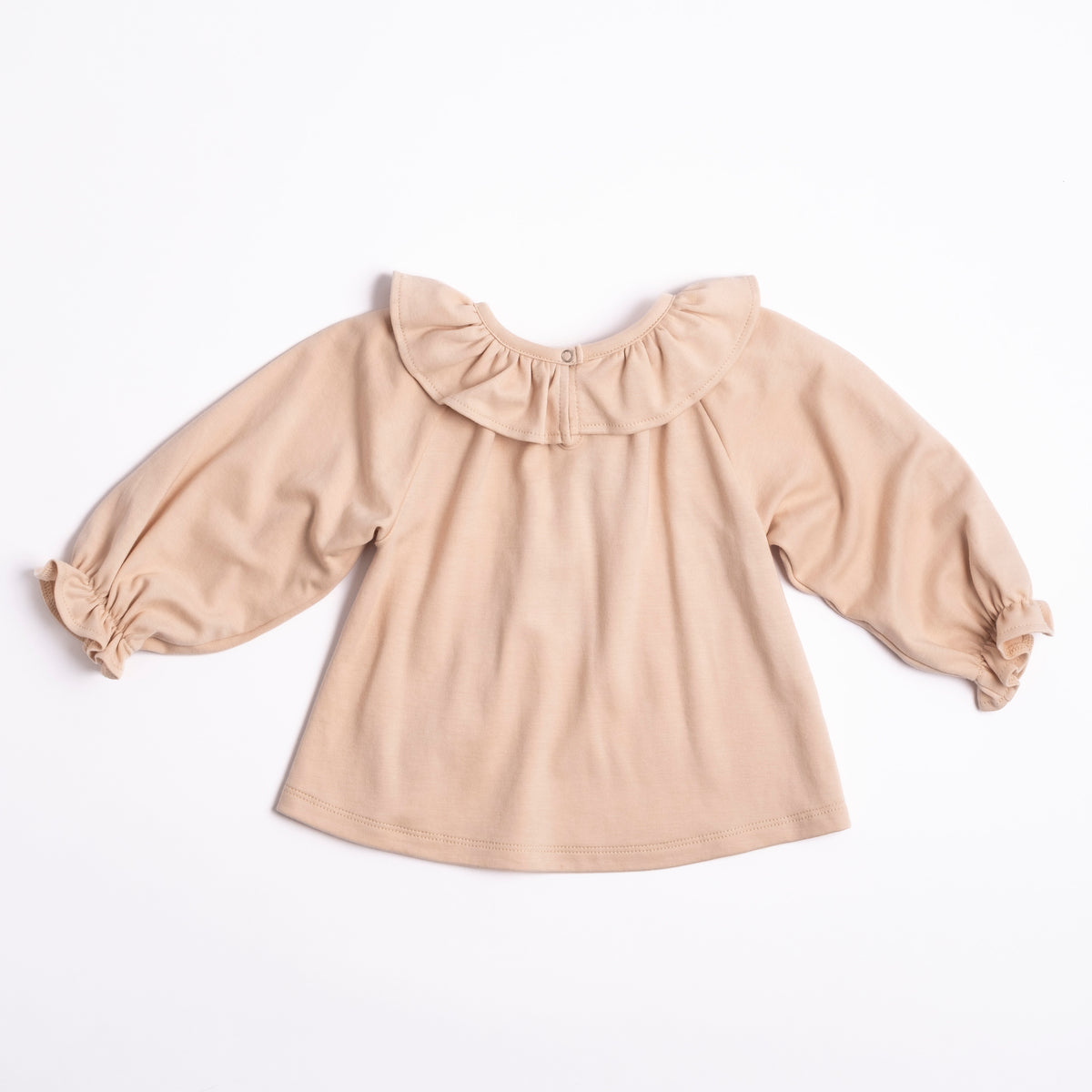 Dusty Pink Ruffle Top