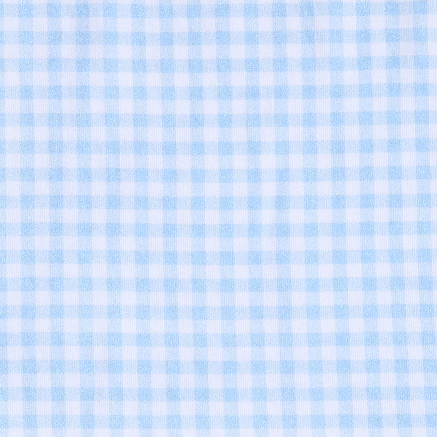 Mini Checks Long Pajamas - Blue