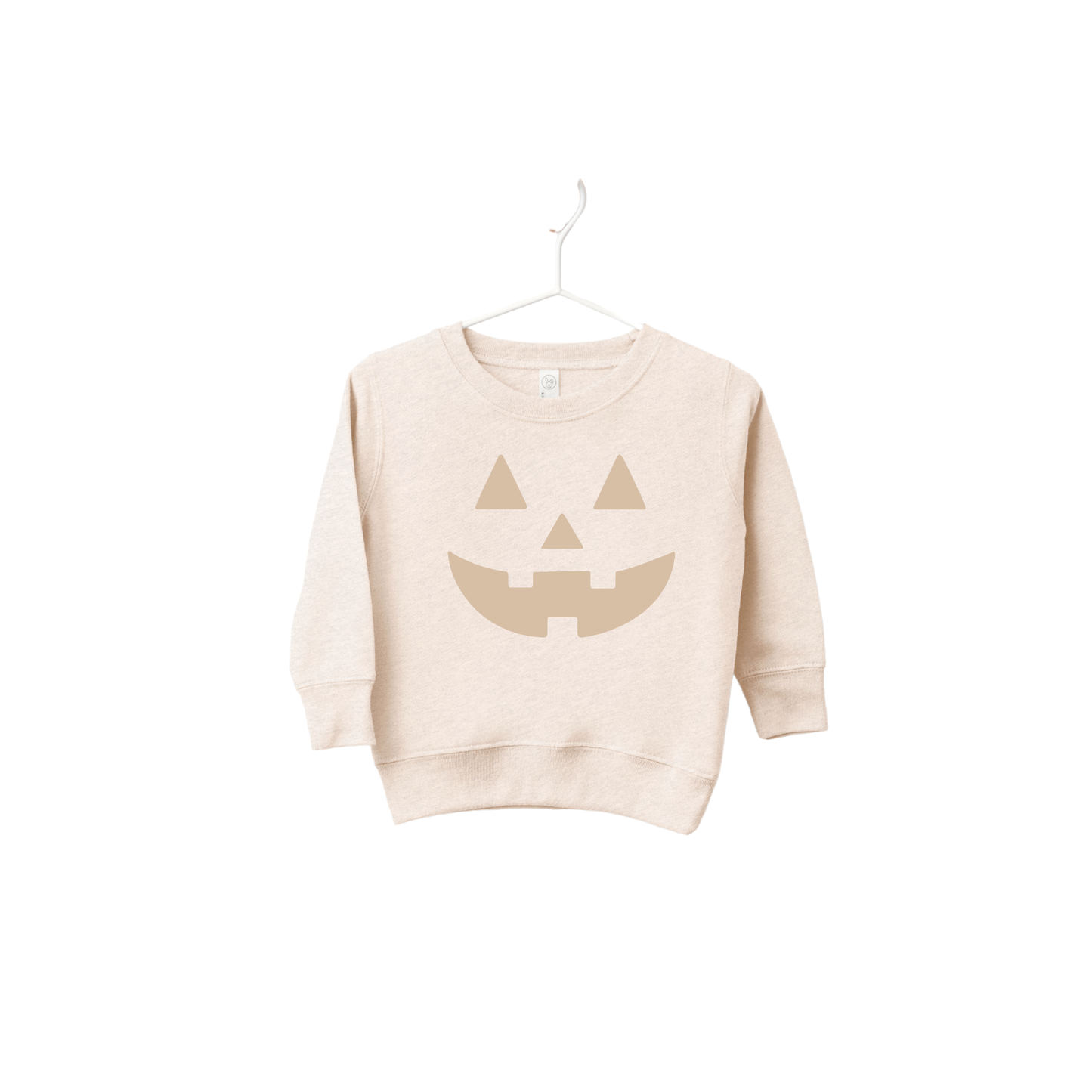 Neutral Jack-O-Lantern Baby/Kids Pullover