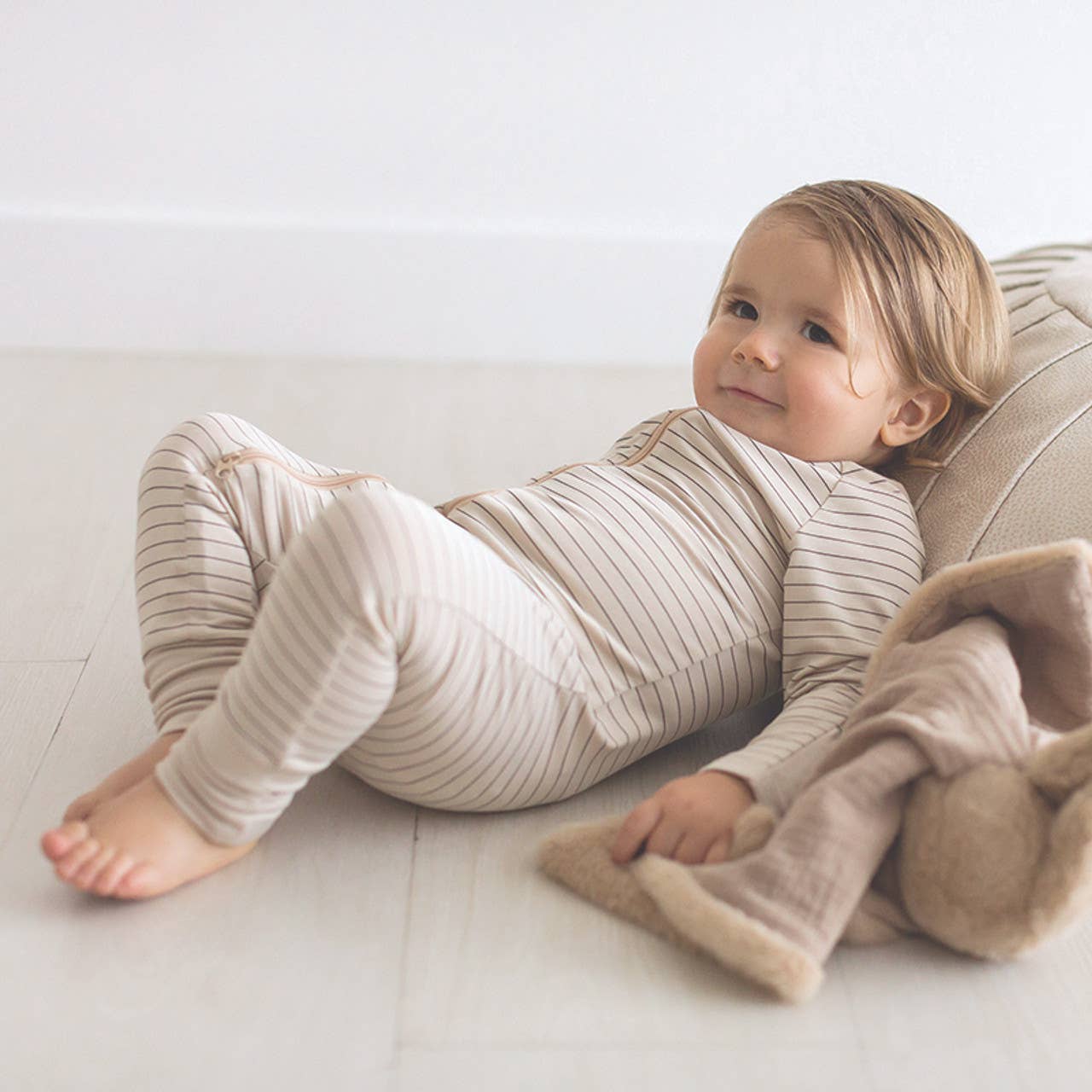 Cozy Romper - Stripes