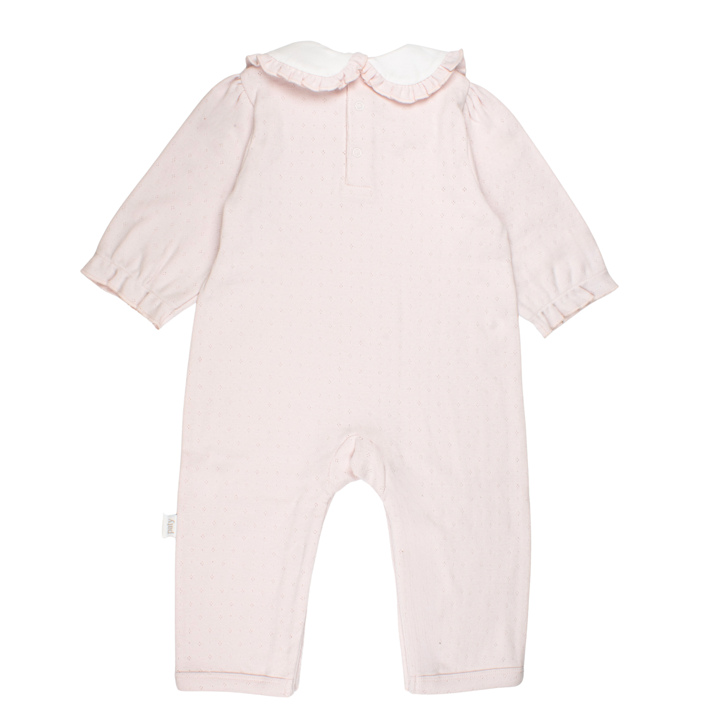 Girls Pointelle Knit Romper (Fall Holiday Collection 2025)