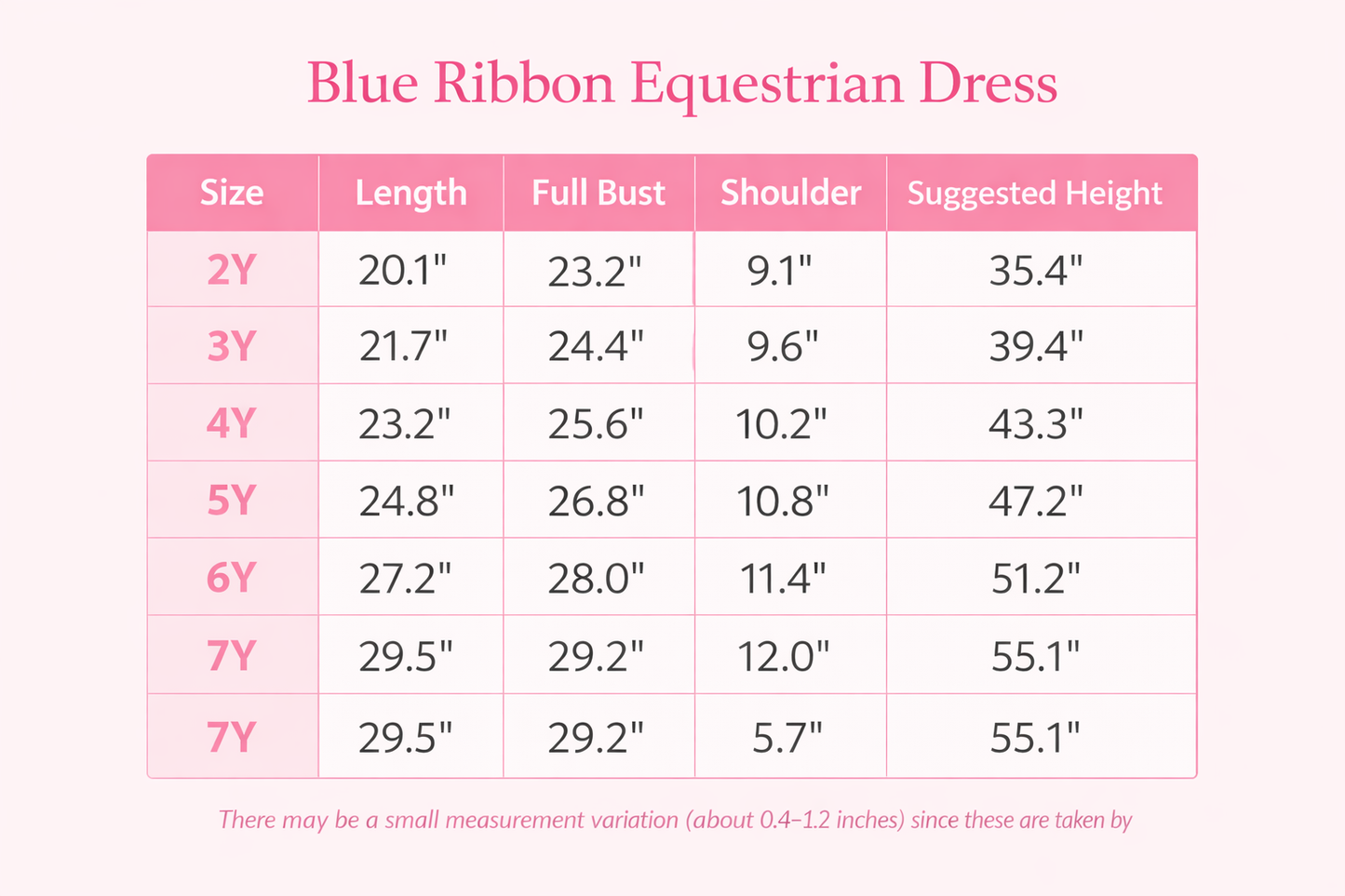 Blue Ribbon Equestrian Dress