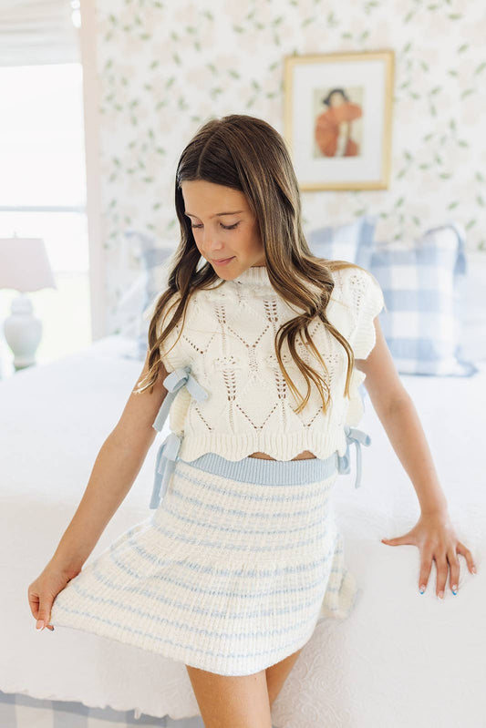 Hayes Tween Skirt - Blue